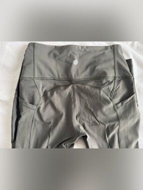 lululemon athletica Olive Green High-Rise Leggings